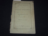 1888 ANNUAL REPORTS OF THE TOWN OFFICERS OF PETERBOBO, NEW HAMPSHIRE - K 3096