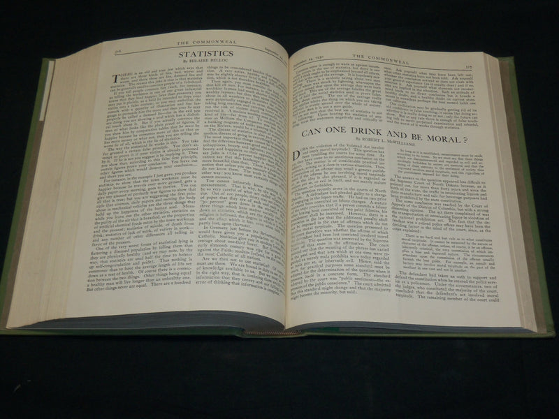 1930 MAY-OCTOBER THE COMMONWEALTH MAGAZINE BOUND VOLUME NO. 12 - R 384