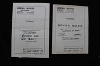1940'S OPERA HOUSE PROGRAMME - LOT OF 8 - CHELTENHAM - K 2812