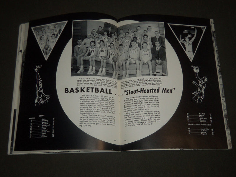 1954 WEATHER VANE WESTFIELD HIGH SCHOOL YEARBOOK - NEW JERSEY - YB 1273