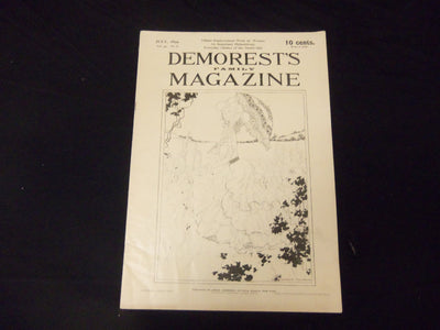 1899 JULY DEMOREST'S FAMILY MAGAZINE - GREAT ILLUSTRATIONS & ADS - ST 1827