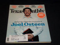 2005 AUGUST TEXAS MONTHLY MAGAZINE - JOEL OSTEEN FRONT COVER - E 7465