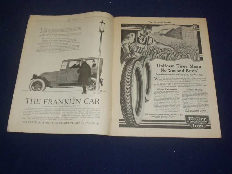 1919 FEBRUARY 1 COLLIER'S MAGAZINE -CRYSTALLIZING THE LEAGUE OF NATIONS- ST 6751