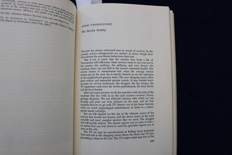 1968 FALL DAEDALUS JOURNAL - SOFTCOVER BOOK - K 1433