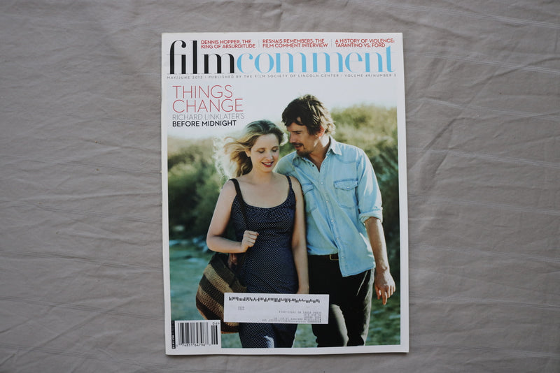 2013 MAY/JUNE FILM COMMENT MAGAZINE - JULIE DELPY-ETHAN HAWKE COVER - E 24090