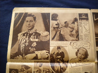 1937 MAY 9 THE PHILADELPHIA INQUIRER ROTOGRAVURE SECTION - CORONATION - NP 6026