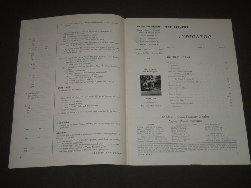 1957-1960 STEVENS INDICATOR MAGAZINE LOT OF 3 - NICE PHOTOS - J 2552
