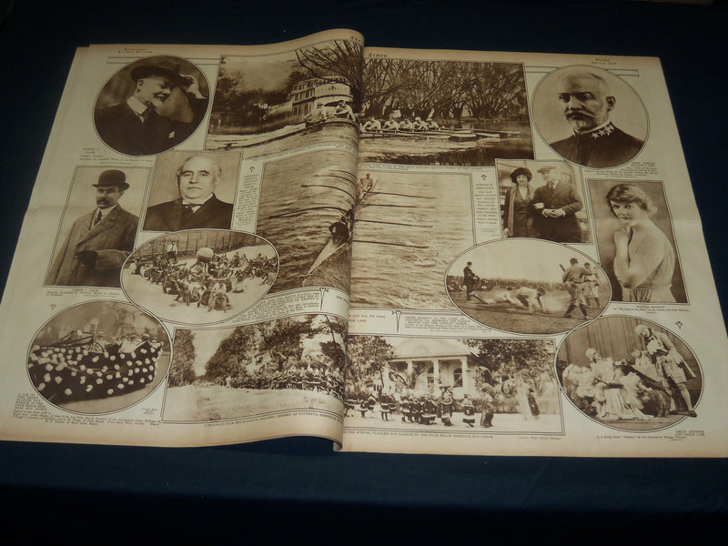 1920 APRIL 4 NEW YORK TIMES PICTURE SECTION - CHAPLIN - NICE PHOTOS - NT 8762