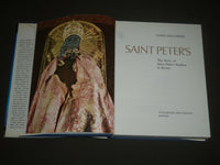 1967 SAINT PETER'S BY JAMES LEES-MILNE HARDCOVER BOOK - GREAT PRINTS - I 996