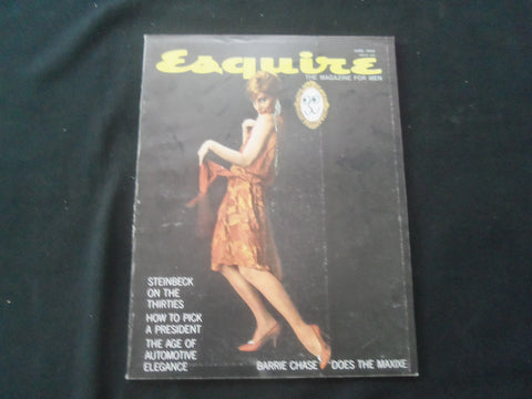 1960 JUNE ESQUIRE MAGAZINE - BARRIE CHASE - GREAT COVER, PHOTOS AND ADS - F 857