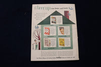 1952 BETTER HOMES & GARDENS FURNISHING IDEAS MAGAZINE - E 11625