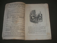 1856 MARCH & APRIL FORRESTER'S BOYS & GIRLS' MAGAZINE LOT OF 2 ISSUES - J 2712