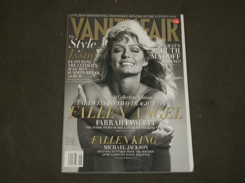 2009 SEPTEMBER VANITY FAIR MAGAZINE - FARRAH FAWCETT COVER - B 5034