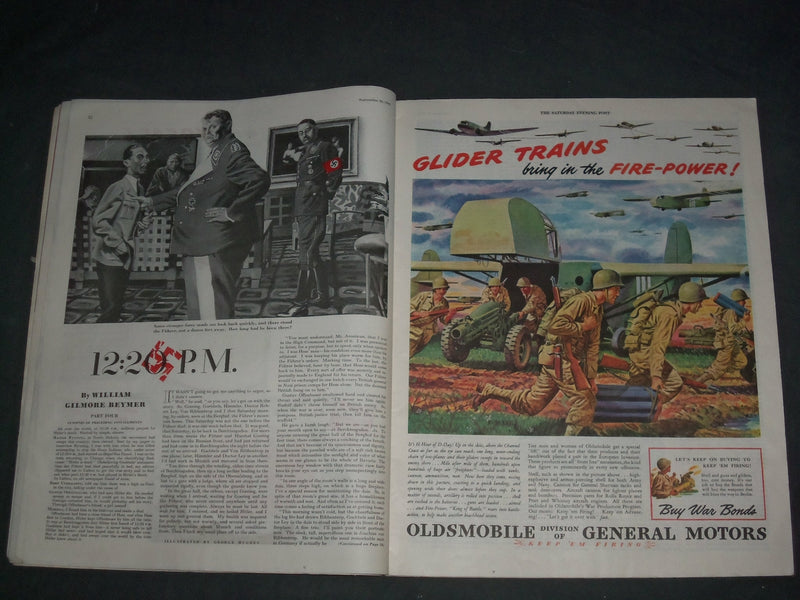 1944 SEP 16 THE SATURDAY EVENING POST MAGAZINE - NORMAN ROCKWELL COVER- SP 2476P