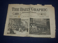 1878 MARCH 19 THE DAILY GRAPHIC - PIUS IX FUNERAL - AMERICAN COLLEGE - NP 5074