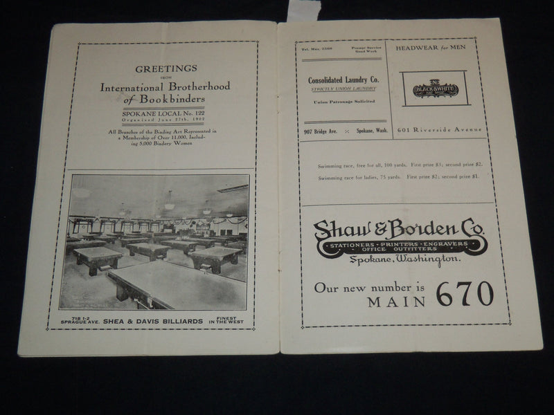 1996 AUGUST 3 VICTORY WAYZGOOSE 10TH ANNUAL SOUVENIR PROGRAM - IDAHO - J 8582