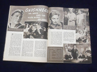 1958 NOVEMBER FILM REVIEW MAGAZINE - RHONDA FLEMING - YUL BRYNNER - J 9695