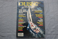 1989 OCTOBER CRUISING WORLD MAGAZINE - THE 1990 BOAT SHOW ISSUE - E 9544