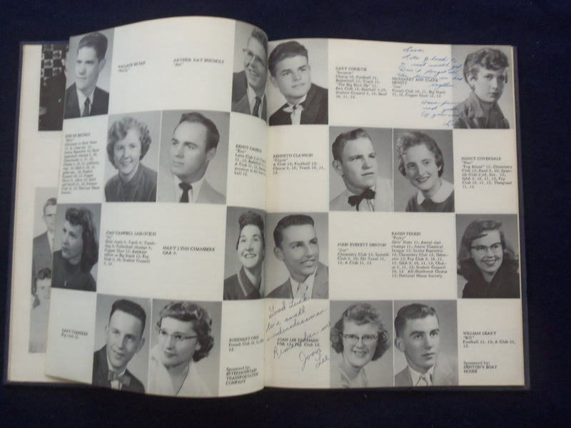 1957 THE BIG STACK ANACONDA HIGH SCHOOL YEARBOOK - ANACONDA, MONTANA - YB 3221