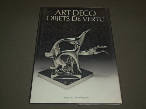 1991 ART DECO OBJETS DE VERTU BY MARIO POIANI BOOK - GREAT PHOTOS - I 1345
