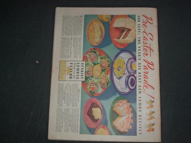 1937 MARCH 6 THE SATURDAY EVENING POST MAGAZINE - ILLUSTRATED COVER - SP 2473U