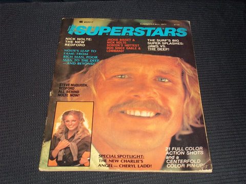 1977 FALL MANOR MOVIE SUPERSTARS MAGAZINE - NICK NOLTE FRONT COVER - E 13413