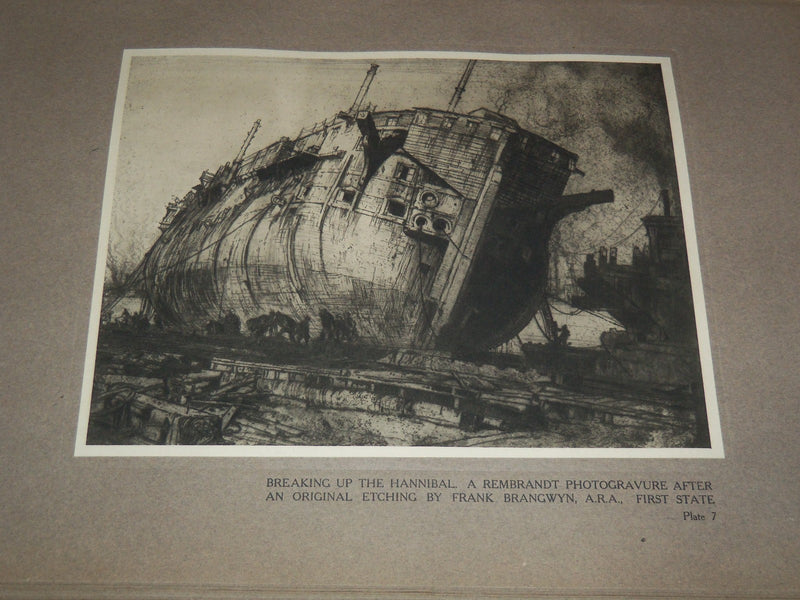 1905 THE SPIRIT OF THE AGE - WORK OF FRANK BRANGWYN VOLUME - 20 PLATES - Z 220