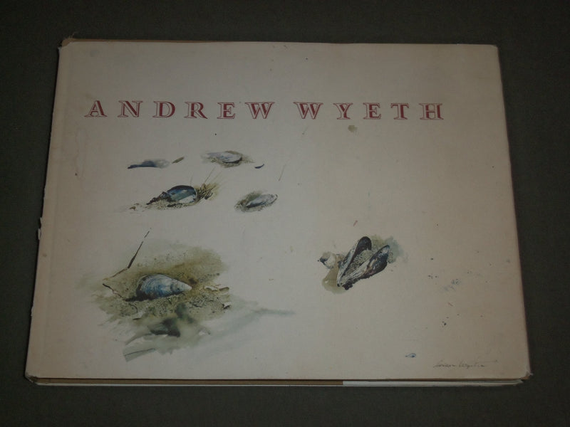 1970 ANDREW WYETH WITH INTRO BY DAVID MCCORD HARDCOVER BOOK - I 1335
