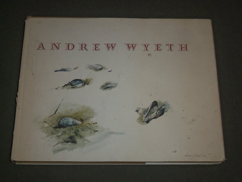 1970 ANDREW WYETH WITH INTRO BY DAVID MCCORD HARDCOVER BOOK - I 1335