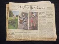 1998 JUNE 21 NEW YORK TIMES NEWSPAPER -U.S.-SAUDI 1996 BOMBING INQUIRY - NP 7115