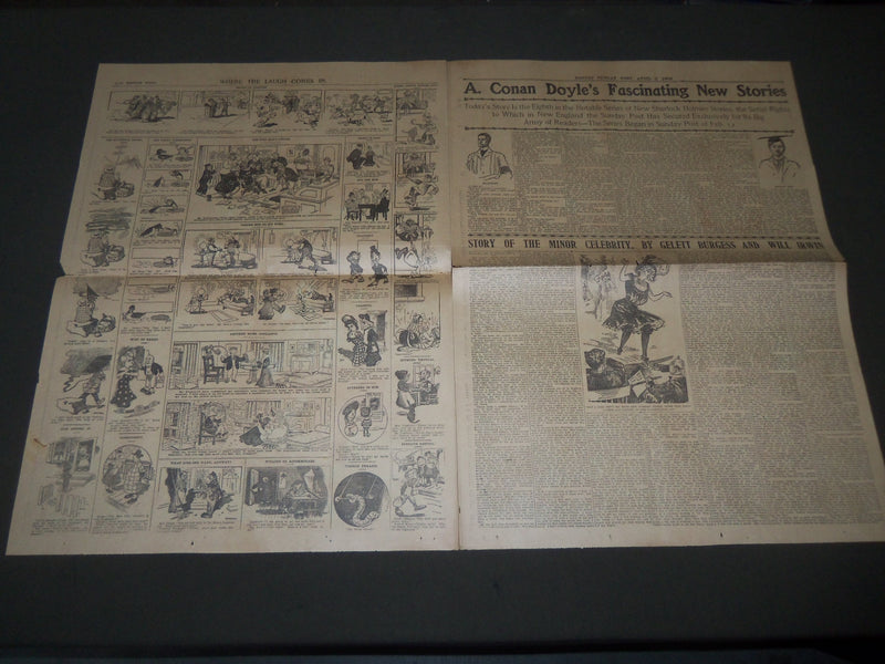 1905 APRIL 2 BOSTON SUNDAY POST COLOR COMICS SECTION - NP 2823