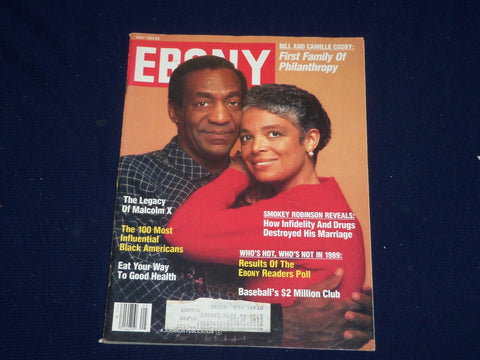 1989 MAY EBONY MAGAZINE - BILL COSBY COVER - SP 9523