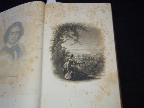 1861 THE LADIES' REPOSITORY MAGAZINE BOUND VOLUME - NICE ENGRAVINGS - KD 7880