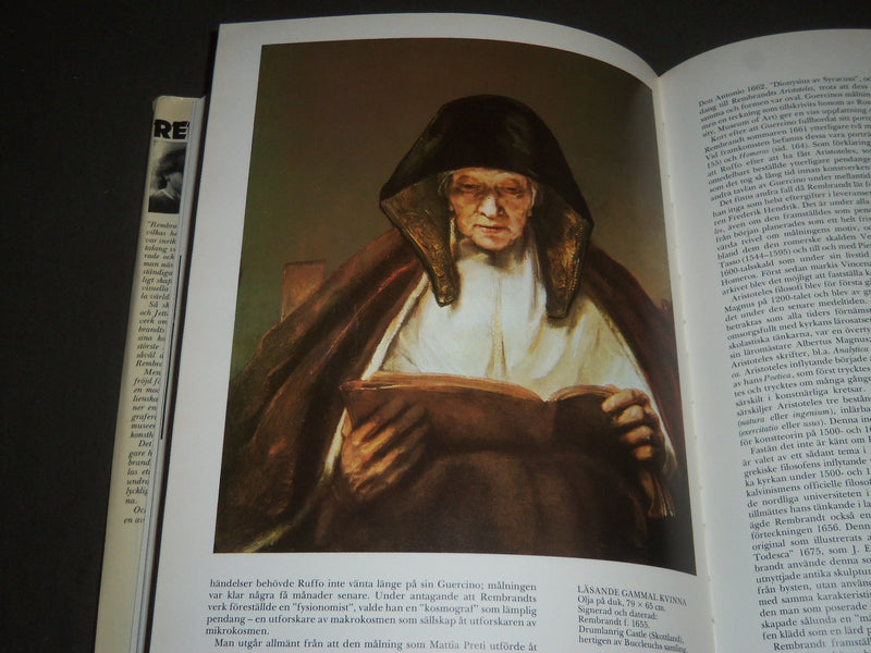 1978 REMBRANDT BY JAAP BOLTEN & HENRIETTE BOHEW REMPT BOOK - DUTCH - I 986
