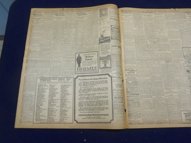 1917 DECEMBER 25 NEW YORK TIMES - TEUTONS PEACE REPLY TO RUSSIA TODAY - NT 8267