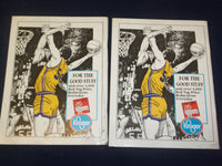 1992 JAN 2 & 15 TOLEDO UNIVERSITY ROCKETS BASKETBALL MAGAZINE - LOT OF 2- B 6479