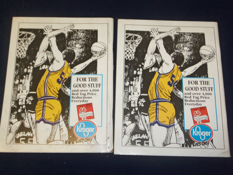 1992 JAN 2 & 15 TOLEDO UNIVERSITY ROCKETS BASKETBALL MAGAZINE - LOT OF 2- B 6479