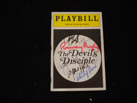 1989 THE DEVIL'S DISCIPLE PLAYBILL - 6 SIGNATURES - J 8230