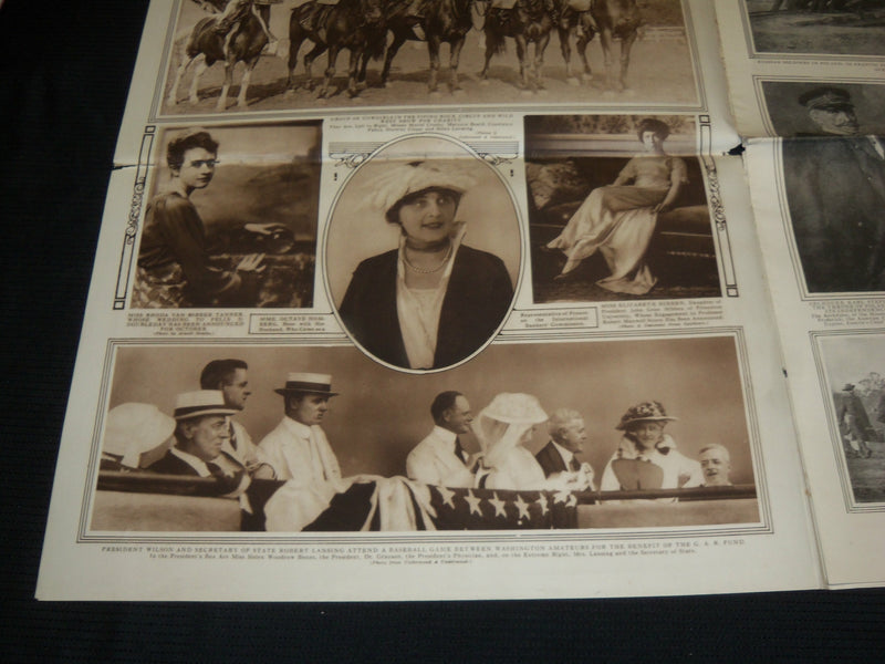 1915 SEPTEMBER 19 NEW YORK TIMES PICTURE SECTION - J. P. MORGAN - NP 5483