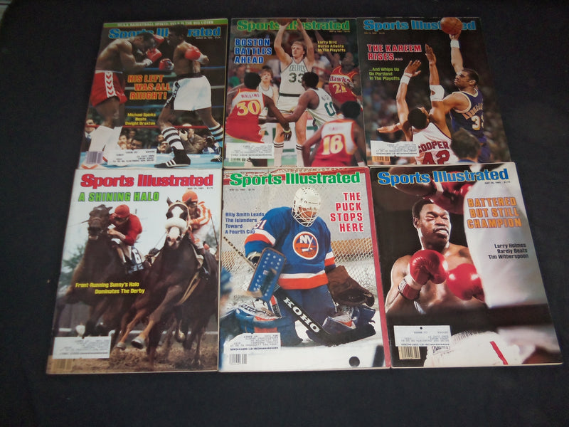 1983 SPORTS ILLUSTRATED MAGAZINE - LOT OF 48 - O 3067