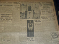 1908 MAY 15 THE BOSTON HERALD - WRIGHT BROS. MACHINE SAILS 8 MI IN 7 MIN - BH 68
