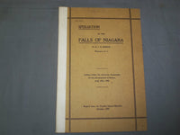 1908 SPOLIATION OF THE FALLS OF NIAGRA BY DR. J. W. SPENCER - J 4919