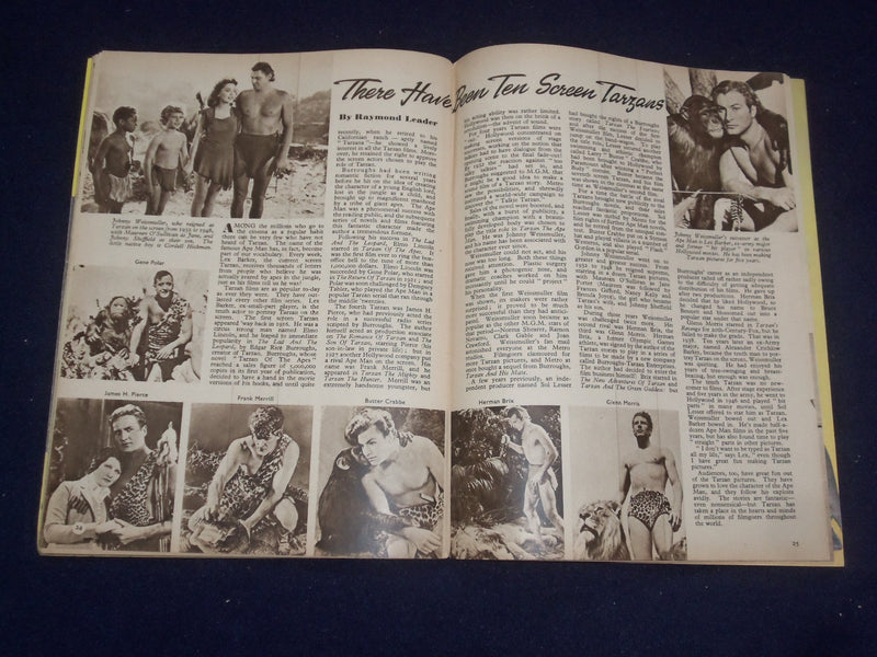 1953 JUNE FILM REVIEW MAGAZINE - FILMING THE QUEEN - STEWART GRANGER - J 9668