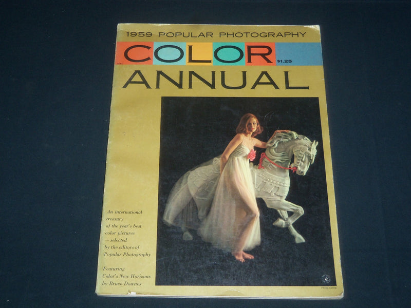 1954-1959 PHOTOGRAPHY ANNUAL MAGAZINES LOT OF 3 - GREAT PHOTOS - O 2721