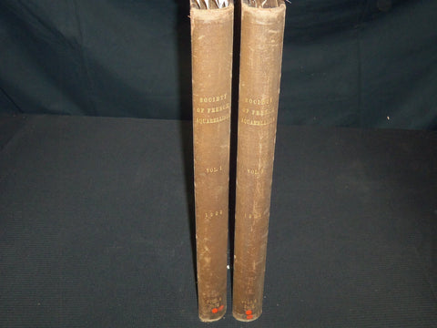 1883 SOCIETY OF FRENCH AQUARELLISTS 2 VOLUMES NO. 132 BY EDWARD STRAHAN - #8