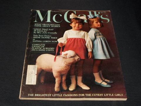 1964 AUGUST MCCALL'S MAGAZINE - NICE COLOR COVERS & ADS - E 1211