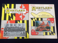 1947-1950 UNIVERSITY OF MARYLAND ALUMNI MAGAZINE LOT OF 7 ISSUES - ADS - O 1890