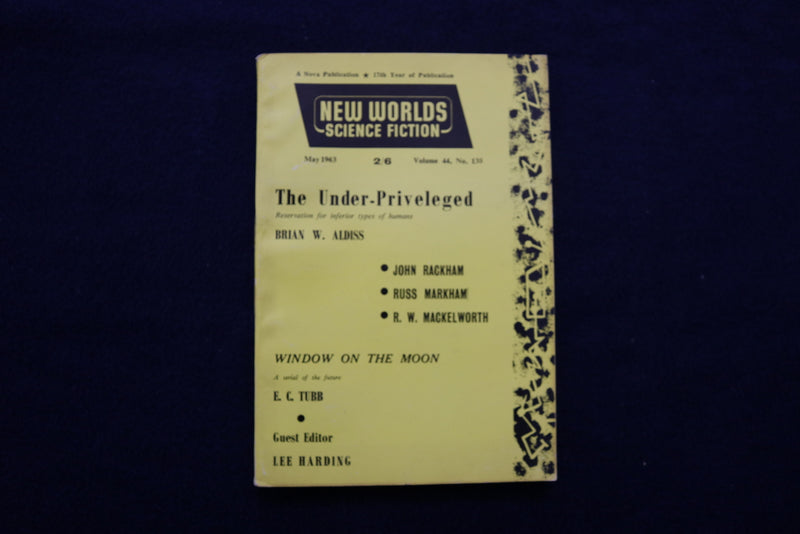 1963 MAY NEW WORLDS SOFTCOVER DIGEST MAGAZINE - VOLUME 44, NUMBER 130 - K 454