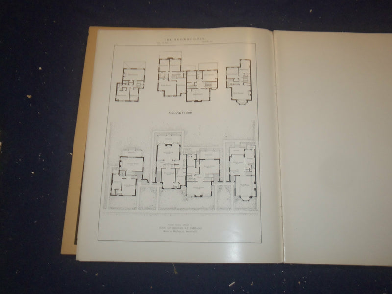1909 NOVEMBER THE BRICKBUILDER MAGAZINE - AN ARCHITECTURAL MONTHLY - ST 258U