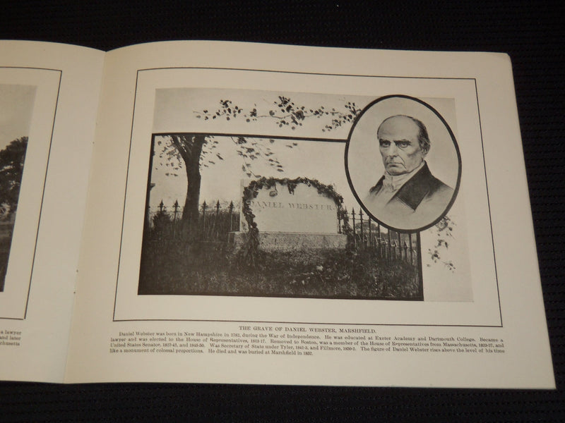 1930'S IN AND ABOUT HISTORIC BOSTON VIEW BOOK - GREAT PHOTOS - J 7921